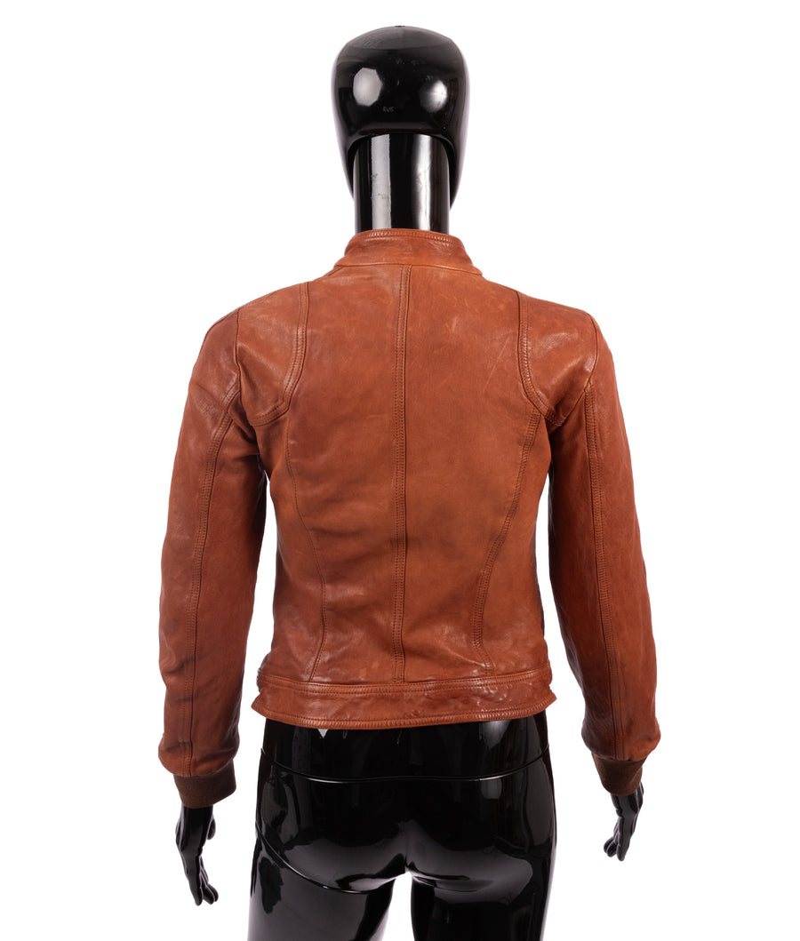 DOLCE & GABANNA LEATHER JACKET