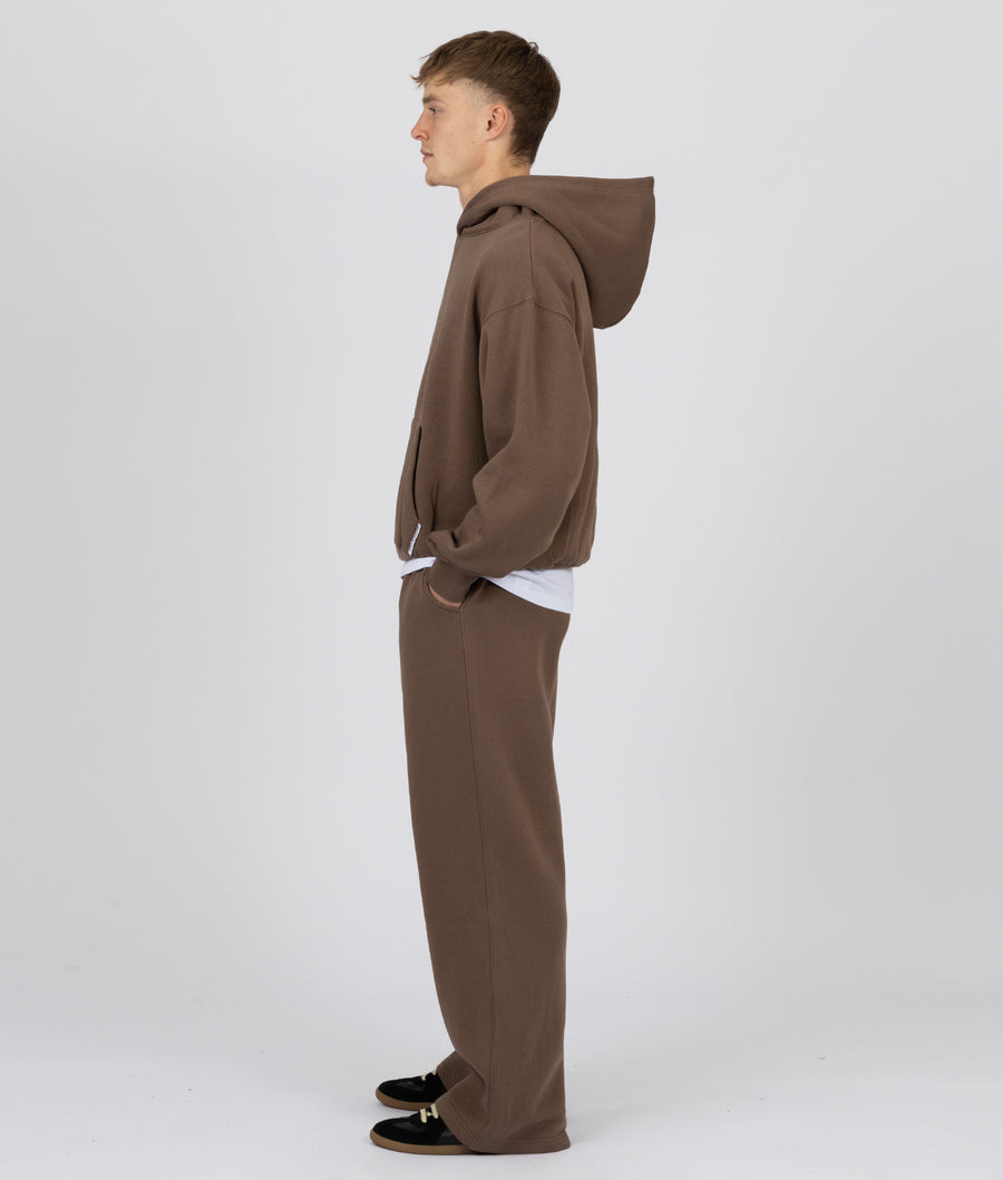 CHOCOLATE CORE WIDE LEG SWEATPANTS