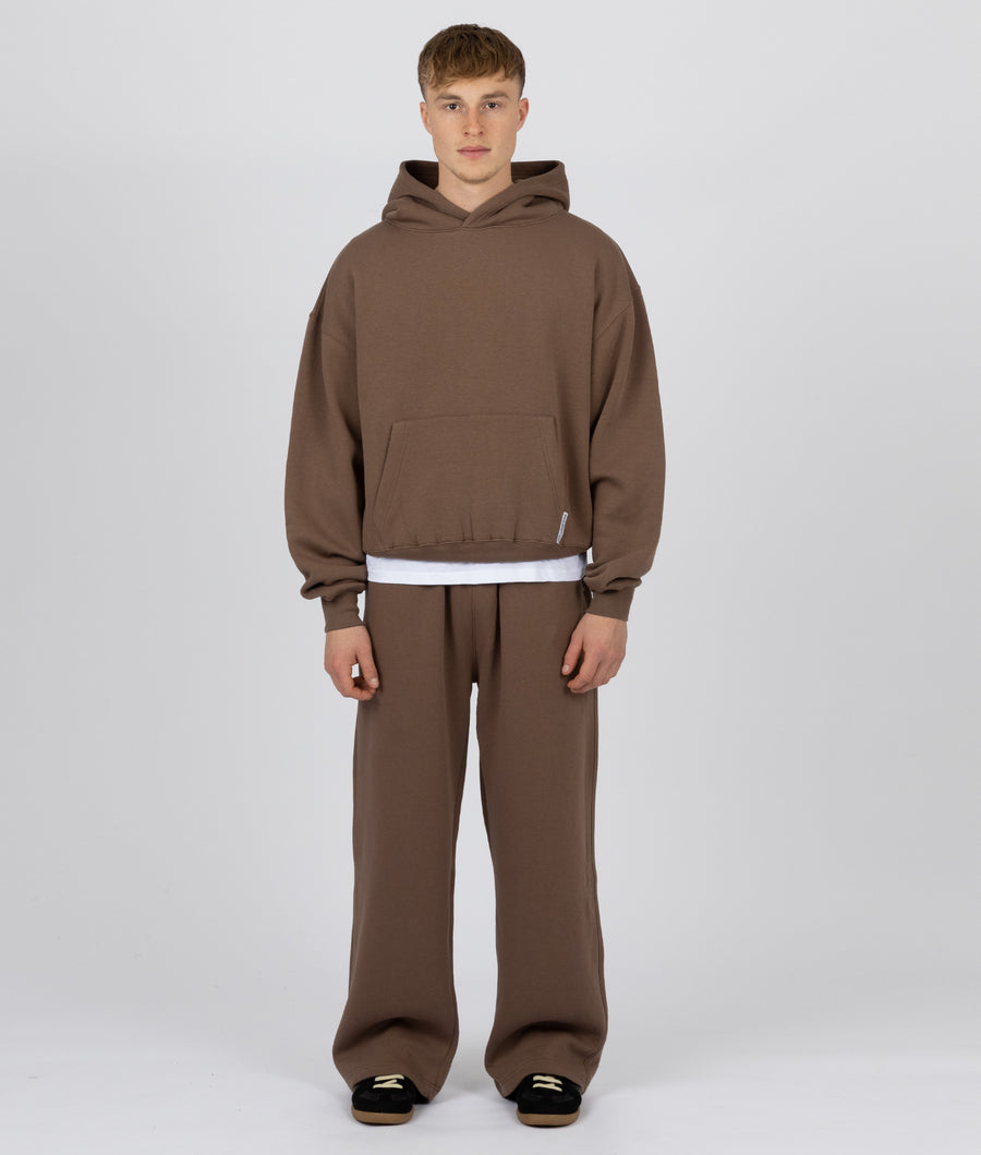 CHOCOLATE CORE WIDE LEG SWEATPANTS