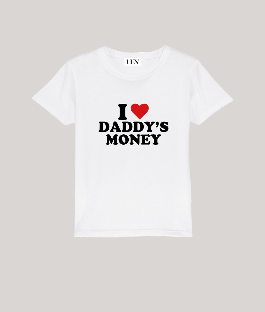 I HEART DADDY'S MONEY T-SHIRT