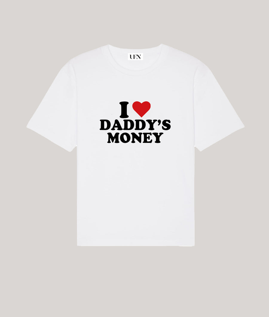 I HEART DADDY'S MONEY T-SHIRT